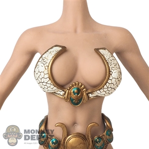 Top: TBLeague Female Molded Egyption Chest Guard