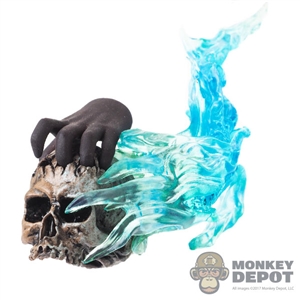 Skull: TBLeague Skull w/Blue Flame + Hand