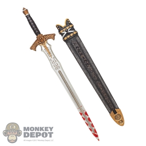 Sword: TBLeague Bloody Sword w/Sheath + Belt