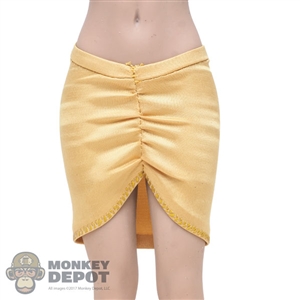 Skirt: TBLeague Female Goldish Skirt w/Sewn In Underwear