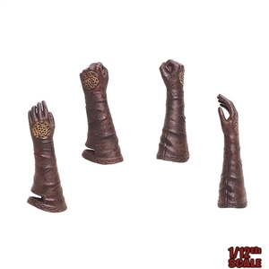 Hands: TBLeague 1/12th Female Molded Hand Set (Bloody)