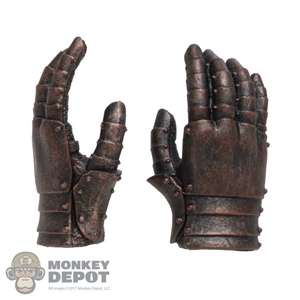 Hands: TBLeague Female Molded Bronze Toned Armored Relaxed