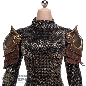 Armor: TBLeague Female Leather-Like Shoulder Guards