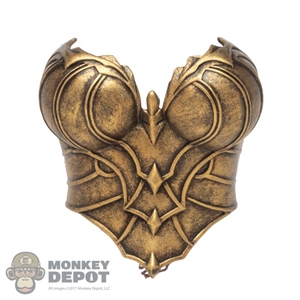 Top: TBLeague Female Molded Goldish Chest Armor