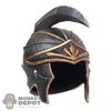 Helmet: TBLeague Female Darker Bronze Tone Armored Helmet
