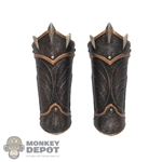 Armor: TBLeague Female Darker Bronze Tone Forearm Guards