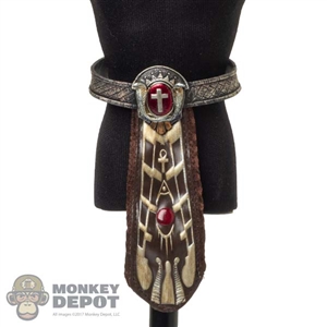 Belt: TBLeague Mens Molded Belt w/Decorative Cloth