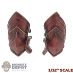 Armor: TBLeague 1/12th Molded Female Crimson Knee Pads