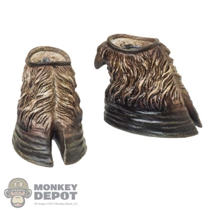 Feet: TBLeague Male Molded Hooves (Brown/White Hair)