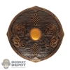 Shield: TBLeague Dark Bronzed Shield w/Dragon Design