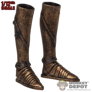 Boots: TBLeague 1/12th Molded Female Boots w/Leg Armor