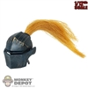 Helmet: TBLeague 1/12th Molded Female Crimson Helmet w/Ponytail