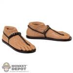 Shoes: TBLeague Sandals w/ Tan Feet