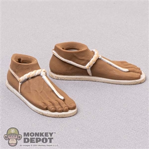 Shoes: TBLeague Sandals w/ Tan Feet