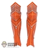 Armor: TBLeague Female Orange Leg Guards