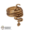 Jewelry: TBLeague Female Molded Snake Upper-arm Band