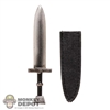 Knife: TBLeague Small Dagger w/Leather-Like Sheath