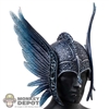 Helmet: TBLeague Female Blue Winged Helmet