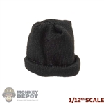 Hat: PC Toys 1/12th Mens Black Beanie