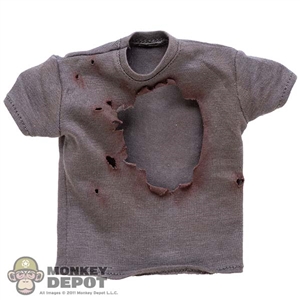 Shirt: Present Toys Mens Gray T-Shirt (Damaged)