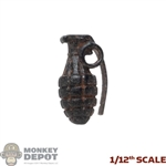 Grenade: POP Toys 1/12th Metal Frag Grenade