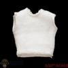 Shirt: POP Toys 1/12th Mens Thicker Sleeveless White Shirt (Dirty)