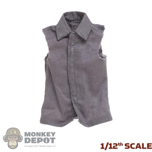 Shirt: POP Toys 1/12 Mens Sleeveless Collared Shirt