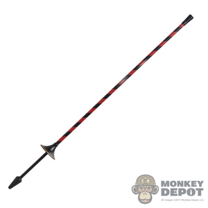 Spear: POP Toys Metal Black + Red Lance