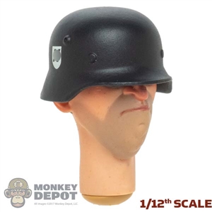 Head: POP Toys 1/12th Rolf w/Black German Helmet (Can not be removed)