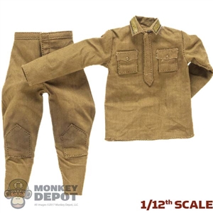 Uniform: POP Toys 1/12 Mens WWII Soviet Uniform (Weathered)