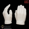 Hands: POP Toys 1/12th Mens White Molded Relaxed Hands