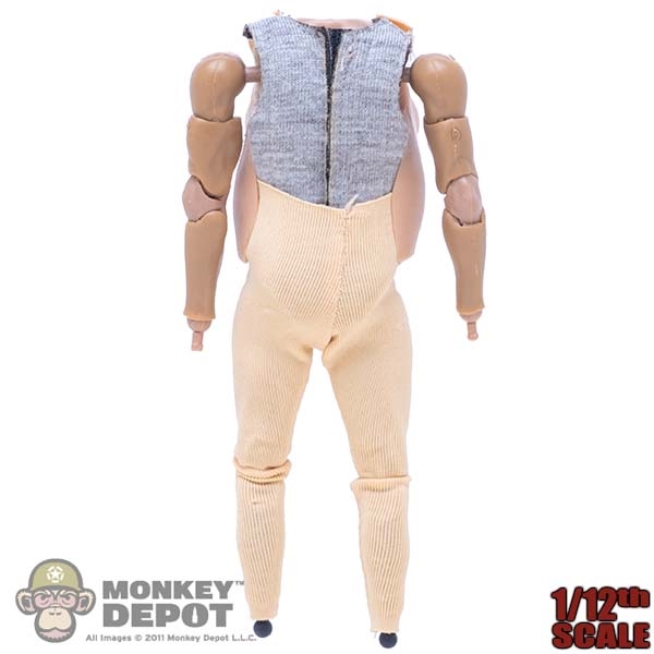 Monkey Depot - Figure: POP Toys 1/12 Female Body with Attached Molded Fat  Suit