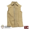 Shirt: POP Toys 1/12 Mens Sleeveless Collared Shirt