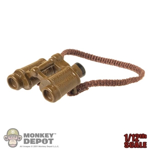Binoculars: POP Toys 1/12 WWII German Tan Binoculars