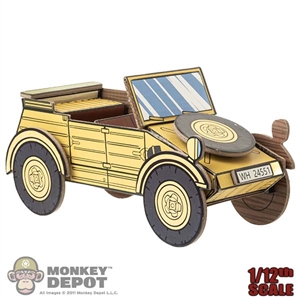 Prop: POP Toys 1/12 Cardboard Cutout Car