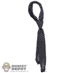 Tie: Redman Black Polka Dot Western Tie