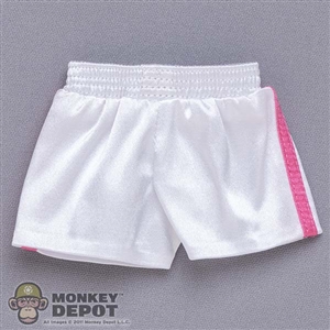 Shorts: Star Ace Mens White Boxing Shorts