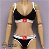 Lingerie: SA Toys CK Black Bra and Underwear Set