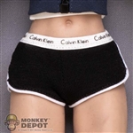 Bottoms: SA Toys CK Black Hot Pants Shorts