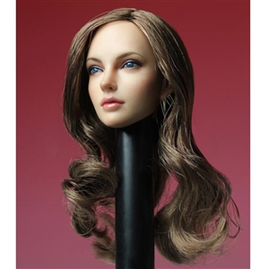 Head: Super Duck European Head Sculpt w/Curly Hair (SUD-SDH005A)
