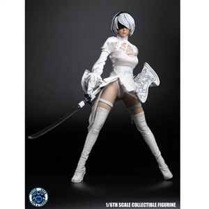 Costume Set: Super Duck Cosplay Girl in White (SUD-SET026)