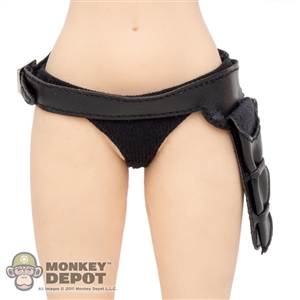 Holster: Super Duck Black Female Leatherlike Left Holster