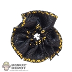 Accessory: Super Duck Black and Gold Hair Scrunchie