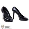 Shoes: Super Duck Female Black High Heels