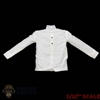 Shirt: Shark Toys 1/12th Mens White Tuxedo Shirt