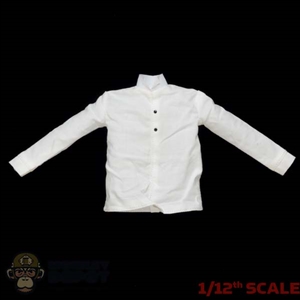 Shirt: Shark Toys 1/12th Mens White Tuxedo Shirt