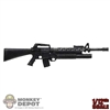 Rifle: Shark Toys 1/12th AR-15 w/Grenade Launcher