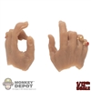 Hands: Shark Toys 1/12th Mens Weapon Grip w/Rings