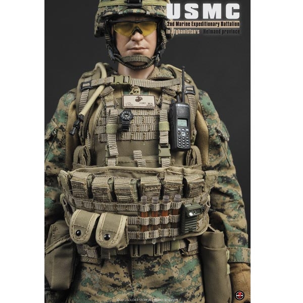 Boxed Figure: Soldier Story USMC 2nd MEB (SS-066)