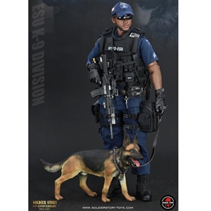 Boxed Figure: Soldier Story NYPD ESU “K-9 Division” (SS-101)